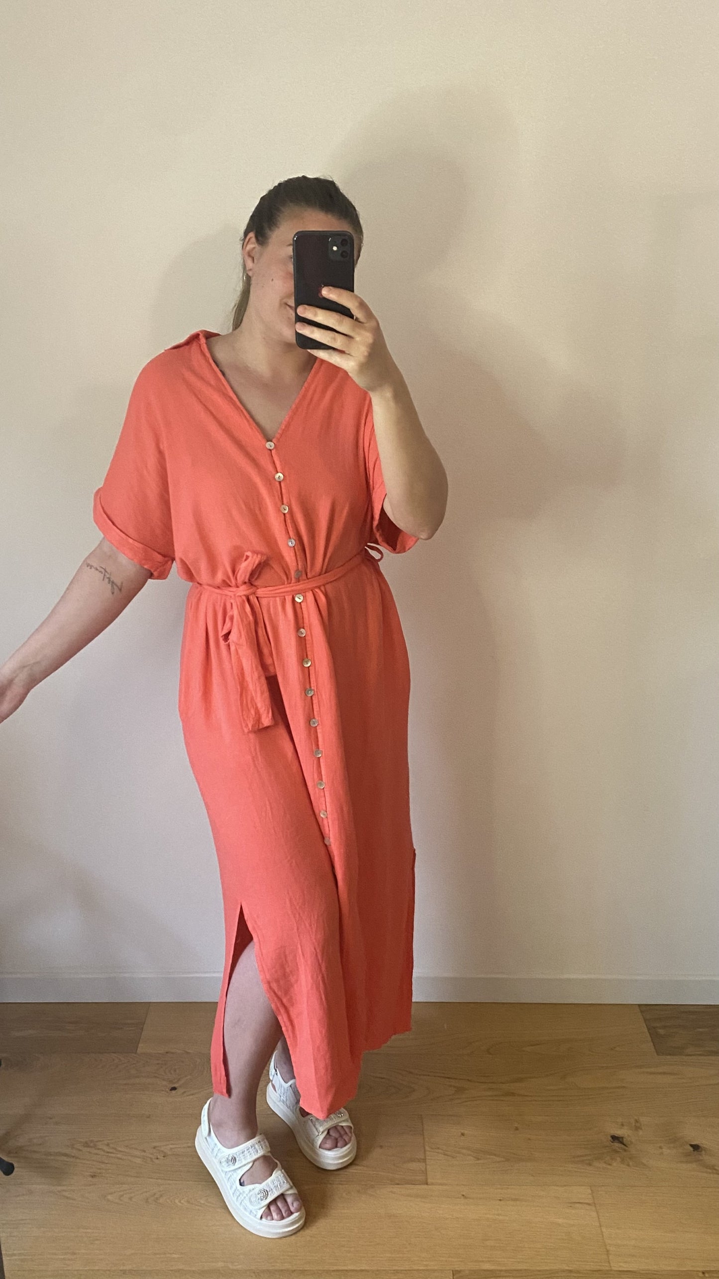 Robe orange